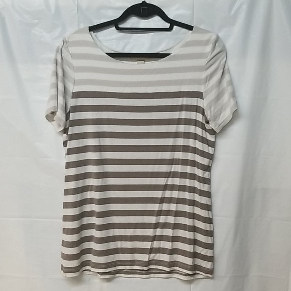 Banana Republic Tops - Banana Republic Striped Short Sleeve Tee